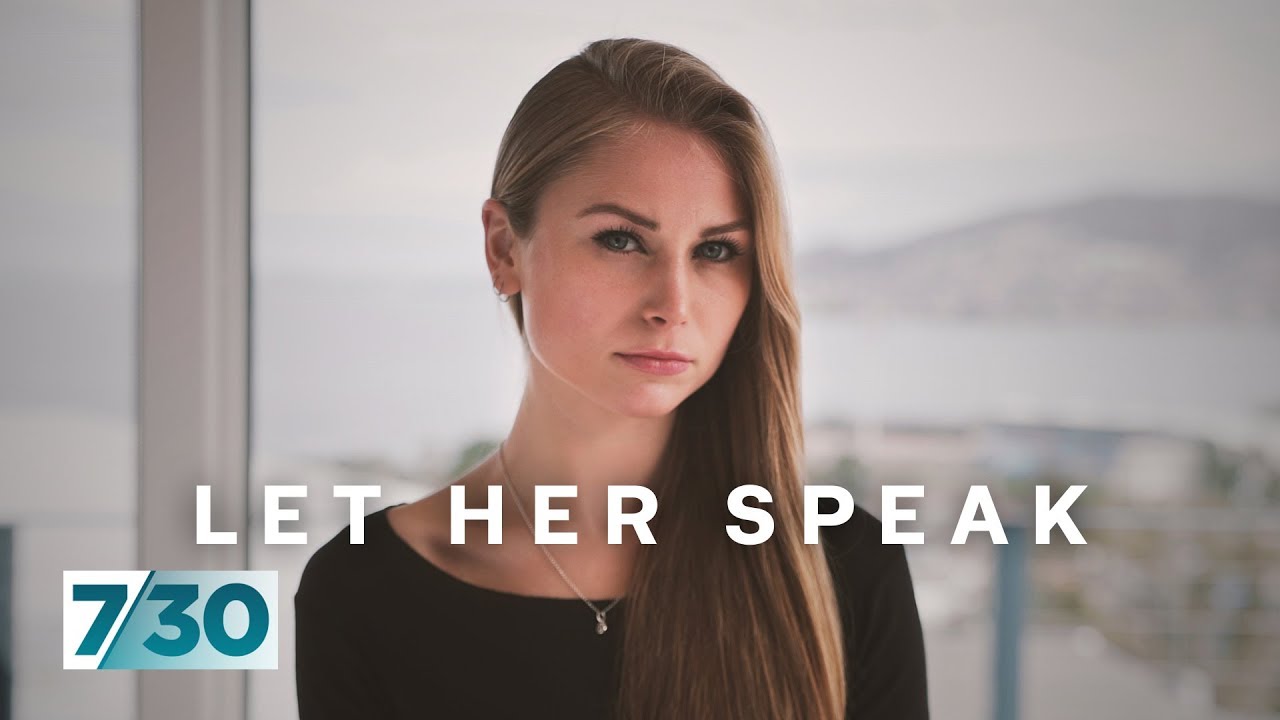 Gagged by a law, Grace Tame can finally tell her story | 7.30