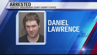 Police: Evansville man arrested after threatening security guard with samurai sword