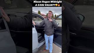 The Nissan Rogue Midnight looks COOL without the price...