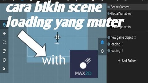 tutorial loading with max2D