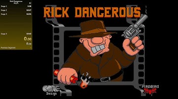 Rick Dangerous (Amiga) - Speedrun - Any% 19:25