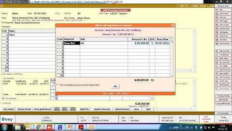 TDS (194Q), TCS 206C (1H) in BUSY Software
