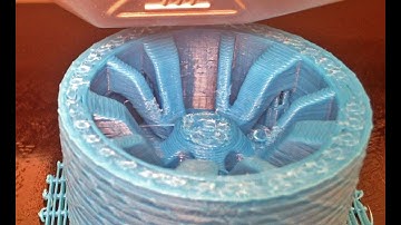 Cubify 3D printing sports car wheel in 4 hours