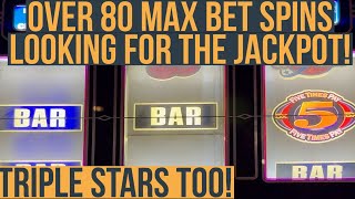 So Many Max Bet Spins At 5X 10X Quick Hits And Bonus Triple Stars Looking For Mr Hand Pay Magic!