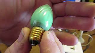 GE C7 and C9 Christmas Bulbs Throughout the Generations