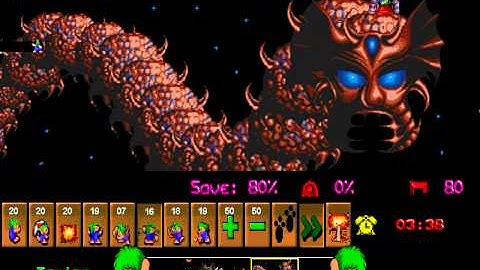 Lemmings - What an AWESOME level