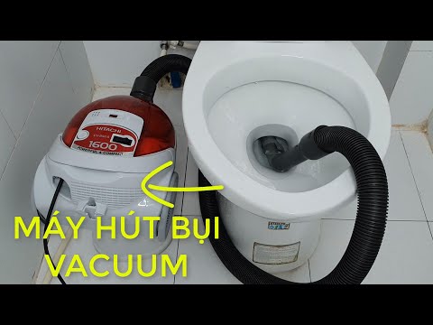 Thủ thuật biến máy hút bụi thành máy bơm nước hãy xem những gì tôi đã làm