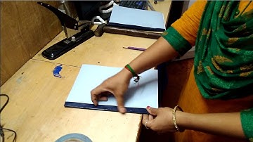 Book Binding | Simple Book Binding | Tape Book Bindings | Project Binding