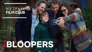 The Funniest Bloopers from The Adam Project | Netflix