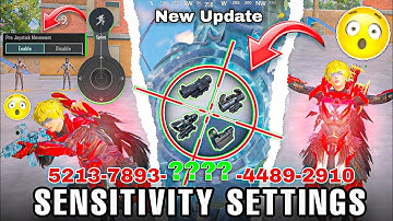 World Best Sensitivity + Handcam Settings And Control for All Devices pubgmobile and bgmi