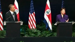 President Obama Holds a Press Conference with President Chinchilla President Obama Holds a Press Conference with President Chinchilla