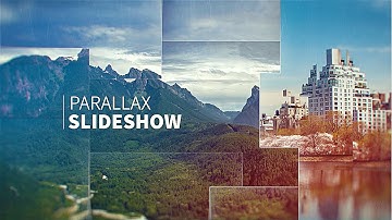 Abstract Parallax Slideshow (After Effects Template)