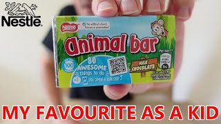 Nestle Animal Bar .. An Old Clic Kids Chocolate Bar