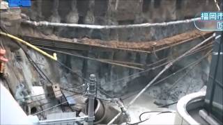 Japanese sinkhole repaired after just one week