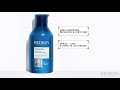 Extrme de chez redken  la gamme bleue lectrique pour donner de la force  vos cheveux 