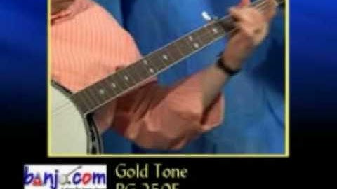 Banjo.com video: demo of a new Gold Tone Bluegrass 250F 5-String Banjo