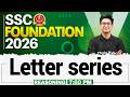 SSC Reasoning Classes 2026 | Letter Series Reasoning | Letter Series Tricks | By Jitin Sir