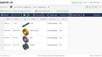 OpenBOM and Onshape User Defined Views