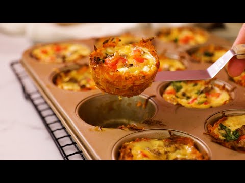 Hash Brown Mini Quiche
