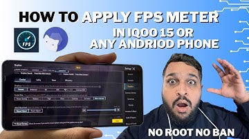 How To Apply Fps Meter in IQOO 15 | Enable Fps Meter in All Andriod Phones #fpsmeter 