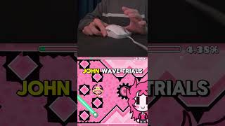 The Hardest Click in Ashley Wave Trials #geometrydash