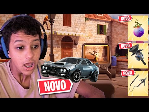 PRIMEIRA VEZ JOGANDO CAPÍTULO 5 DO FORTNITE!