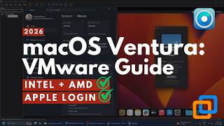 Install macOS Ventura on VMware for Intel & AMD (2026) | OpenCore VMDK Method - No VMX Edit