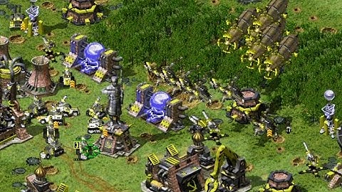 Red Alert 2 60 FPS | Brutal AI (7 vs 1) | The Soviet Defenses Gameplay | Fountain of Youth Map !