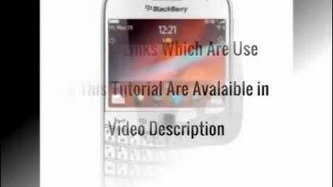 How to Unlock Blackberry Bold 9900 Through Unlock Code For any Network Worldwide (Complete Tutorial)