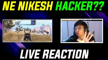 Mr Hyozu Reaction On NE Nikesh Hacker - PUBG MOBILE NEPAL