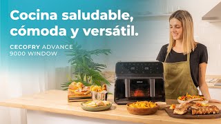 Freidora sin aceite Cecofry Advance 9000 Window con 9 L de