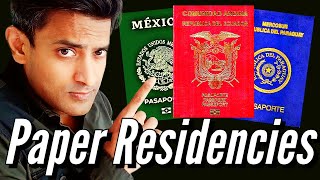 TOP 3 'PAPER' Residencies That Lead To CITIZENSHIP...