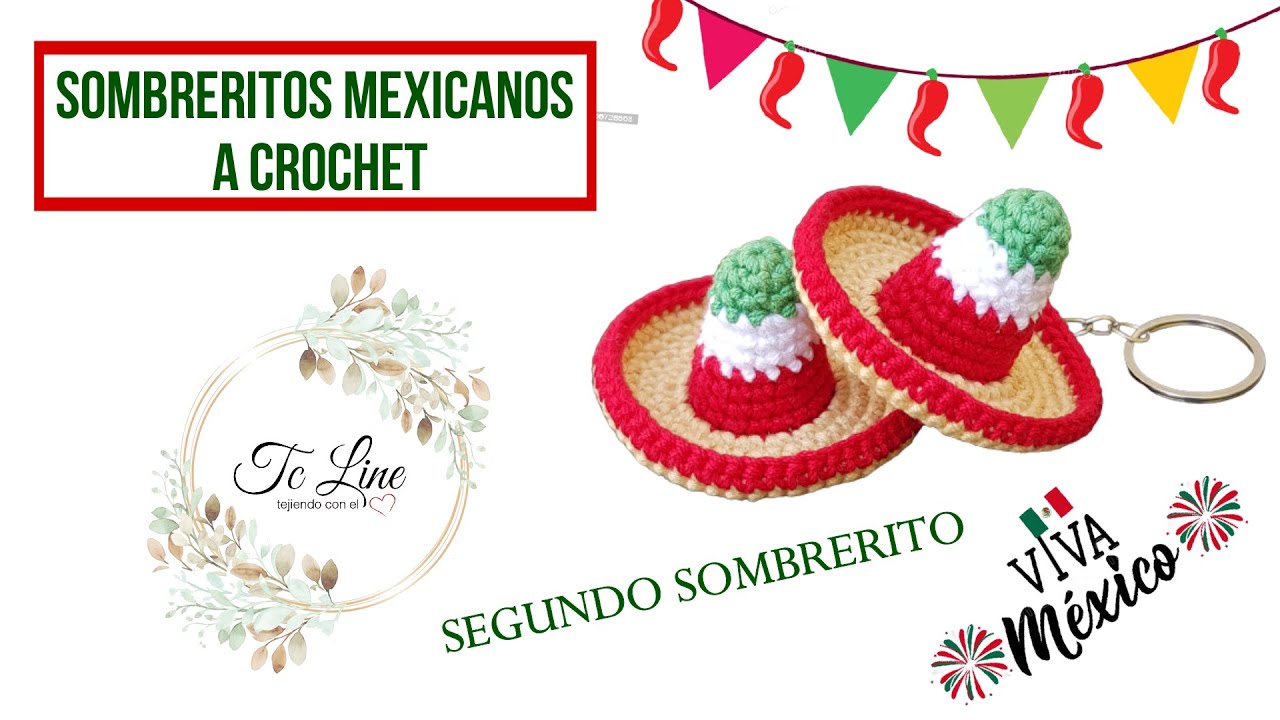 SOMBRERITOS MEXICANOS (SEGUNDO MODELO)