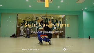 Sota Kawashima "That's What Love Is / Justine Bieber" @En Dance Studio SHIBUYA SCRAMBLE