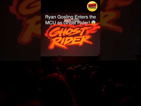 Video Ryan Gosling is OFFICIALLY Ghost Rider! Marvel Just Won SDCC 2026