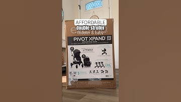 ✨ affordable ✨ double stroller for toddler & baby 💗 #shorts Evenflo Pivot Xpand Travel System