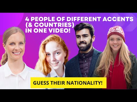 Intense English Listening Practice 4 People Of Different Accents Countries In One Video Q A 