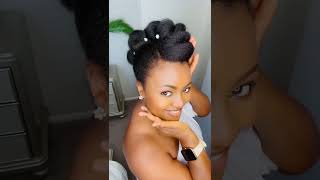 Bridal natural hairstyle tutorial!