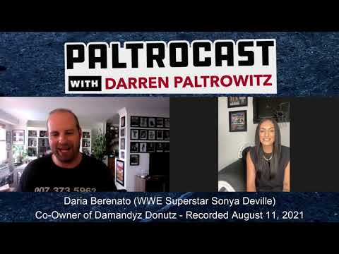 Daria Berenato (WWE's Sonya Deville) interview with Darren Paltrowitz