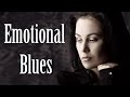 Emotional Blues Music - Relax Slow Whiskey Blues Guitar and Piano Music