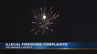 Illegal fireworks complaints