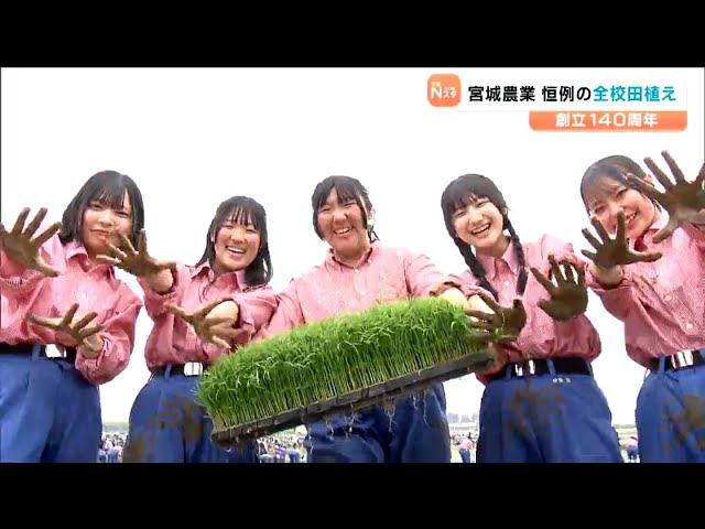 自分の手でやるのは一番大変」創立140周年“日本最古”の農業高校で全校