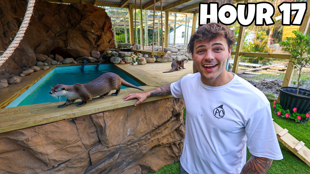 Spending 24 Hours with My BABY OTTER!! (Lola)