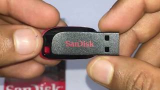 Sandisk Cruzer Blade 16 GB Utility Pendrive (unboxing)