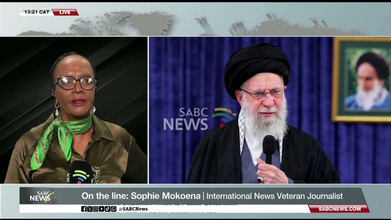 International News Update | Spotlight on the Middle East: Sophie Mokoena