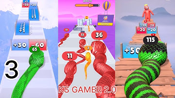 Snake Run Race 100% Win🪱🐍snakegameplay Snake calas  #gameplay#0007 #2million #100kviewsubscribers