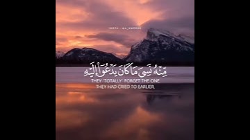 وإذا مس الإنسان الضر دعا ربه منيبًا إليه | القارئ ماهر المعيقلي ❤️ #قرآن