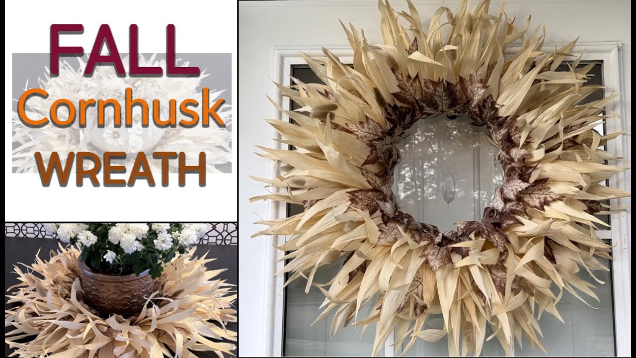 DIY Corn Husk Wreath – Tips For Making A Corn Husk Wreath