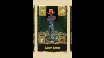 BARRY BONES TEMPLE RUN 2 🔥 #shorts