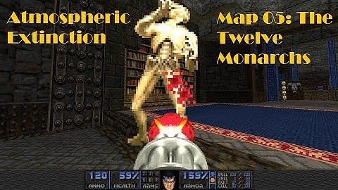 Doom 2: Atmospheric Extinction by Velvetic - Map 05: The Twelve Monarchs - UV 1st try
